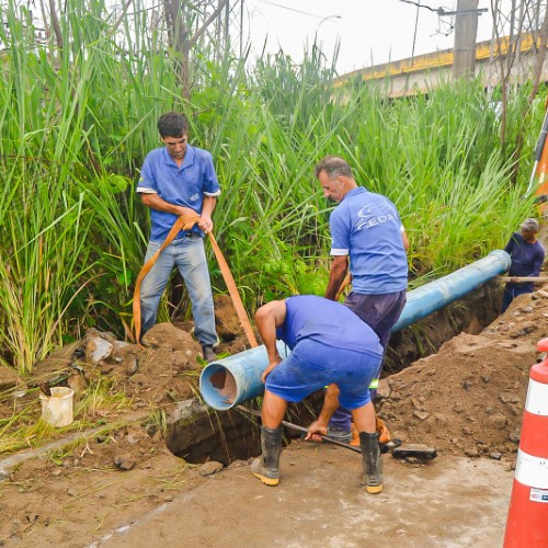 Prefeitura de Barra do Piraí e Cedae avançam na construção de rede de captação alternativa para a ETA Nelson Carneiro